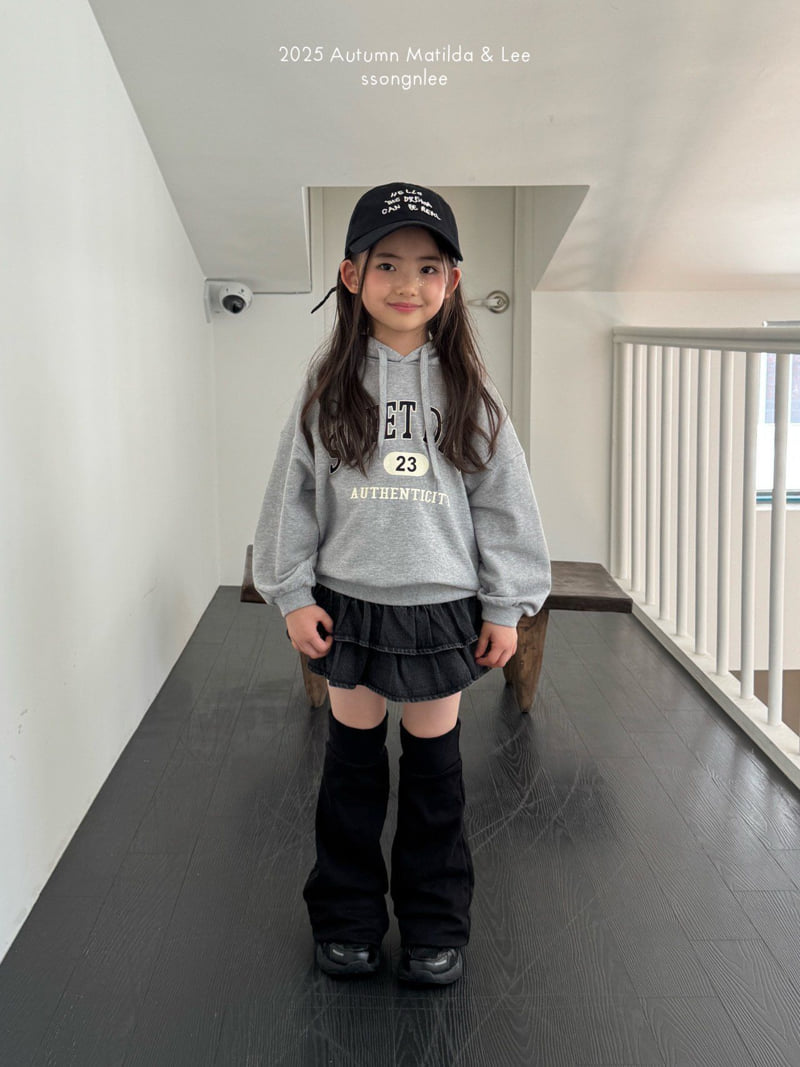 Matilda & Lee - Korean Children Fashion - #kidsshorts - Frill Denim Skirt - 3