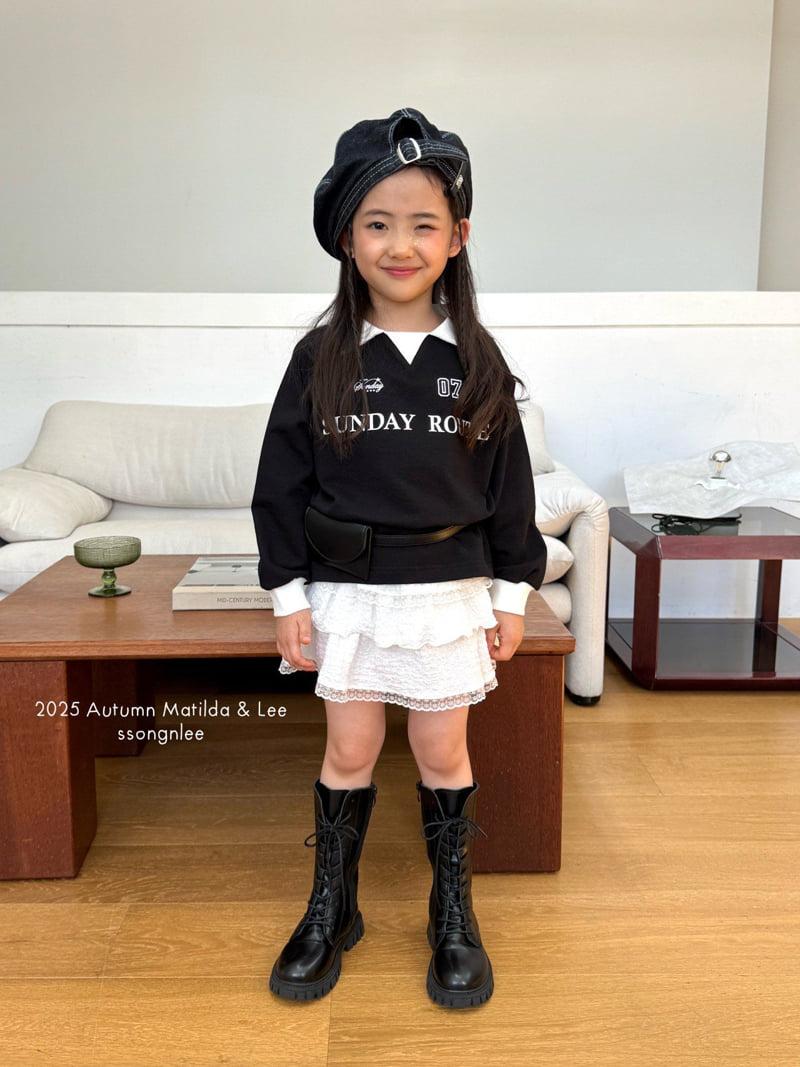 Matilda & Lee - Korean Children Fashion - #kidsshorts - Autumn Lace Skirt - 3