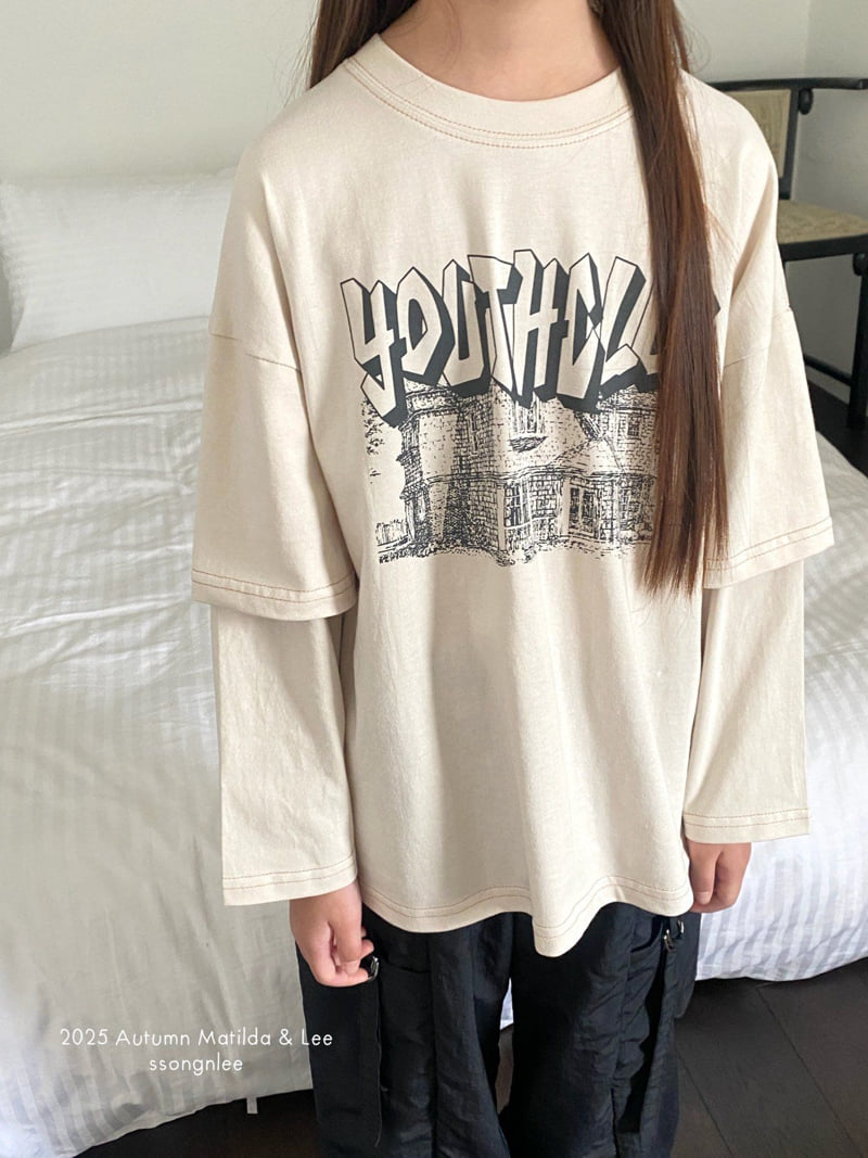 Matilda & Lee - Korean Children Fashion - #kidsshorts - Youth Club Tee - 12