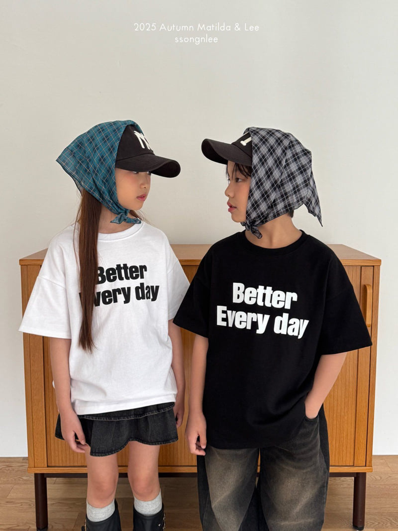 Matilda & Lee - Korean Children Fashion - #kidsshorts - Everyday Short Sleeve Tee - 5