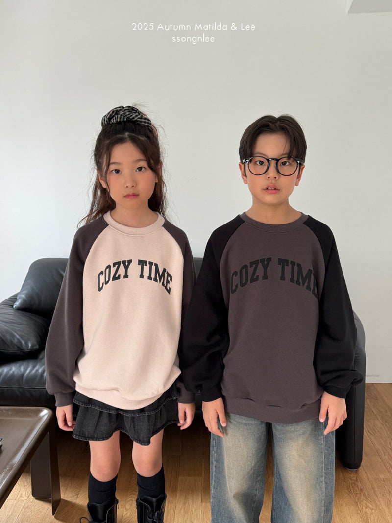 Matilda & Lee - Korean Children Fashion - #kidsshorts - Cozy Time Sweatshirt - 4