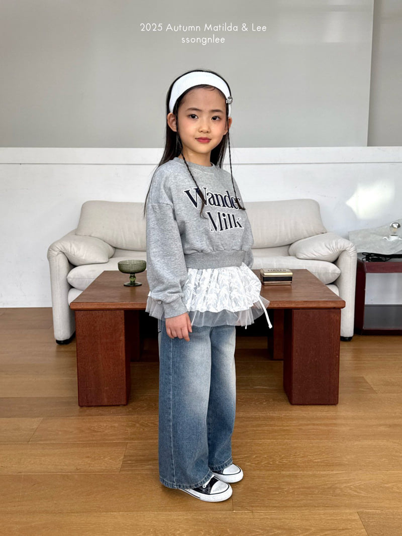 Matilda & Lee - Korean Children Fashion - #kidsstore - Flower Layered Wrap Skirt - 10