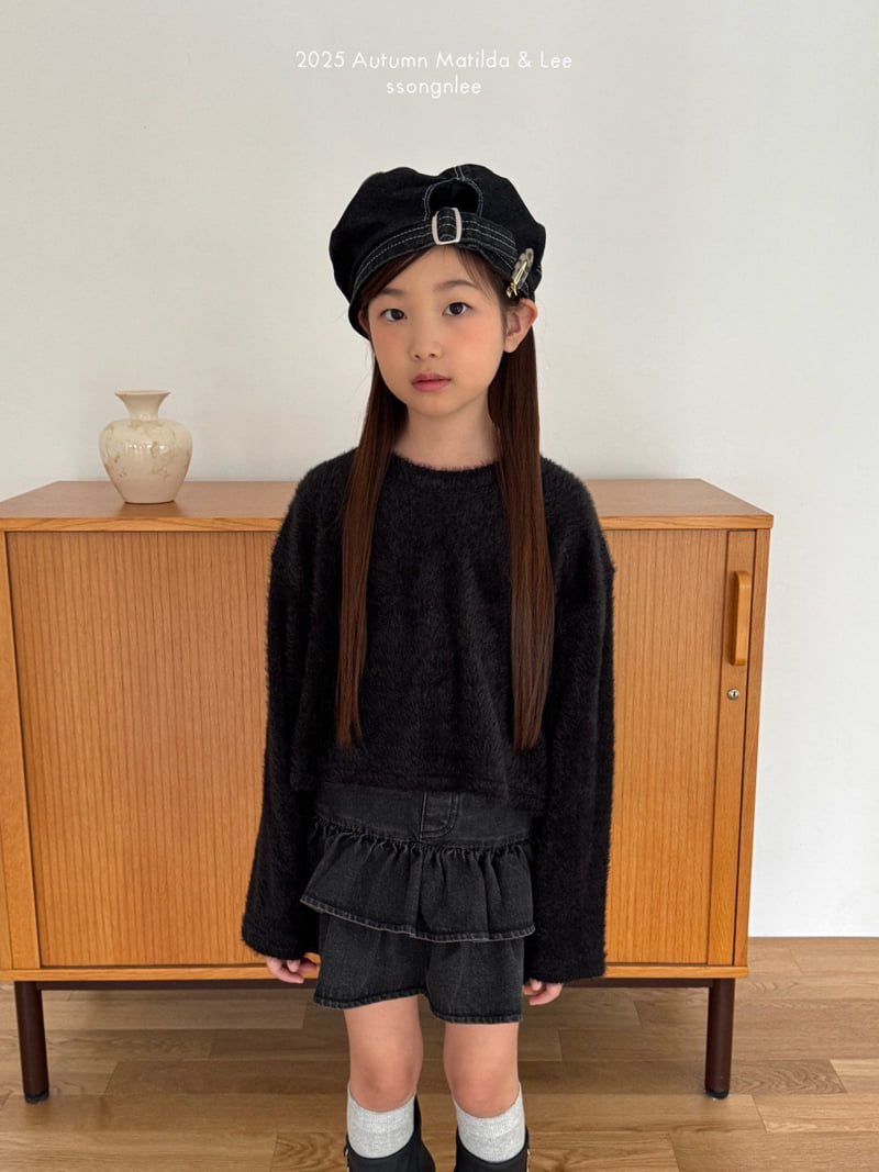 Matilda & Lee - Korean Children Fashion - #kidsstore - Boucle Crop Knit - 3