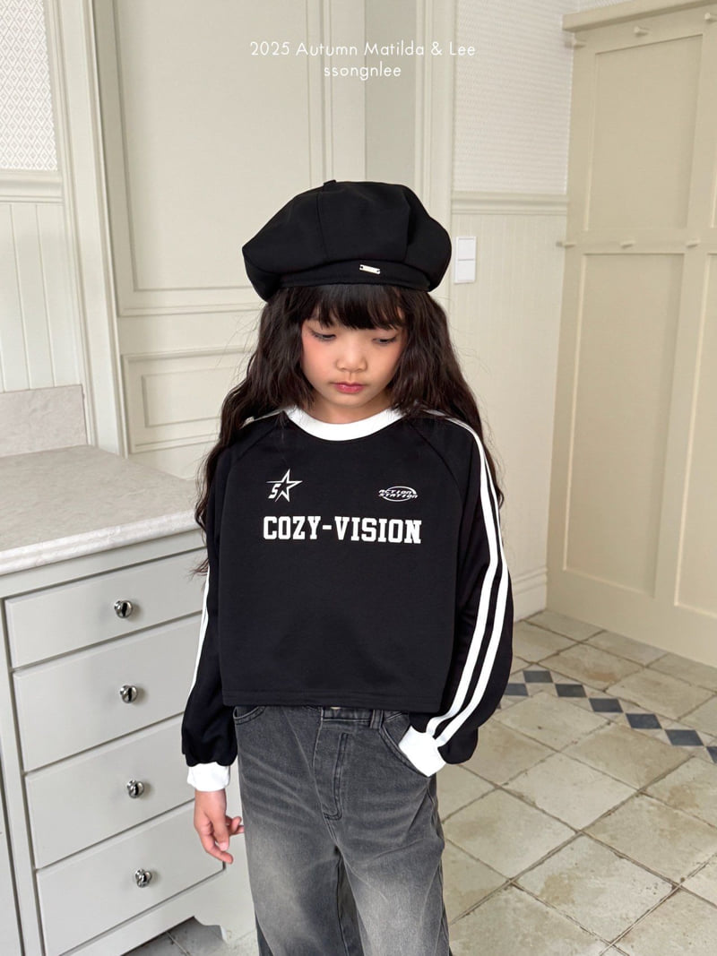 Matilda & Lee - Korean Children Fashion - #kidsstore - Crop Line Tee - 8
