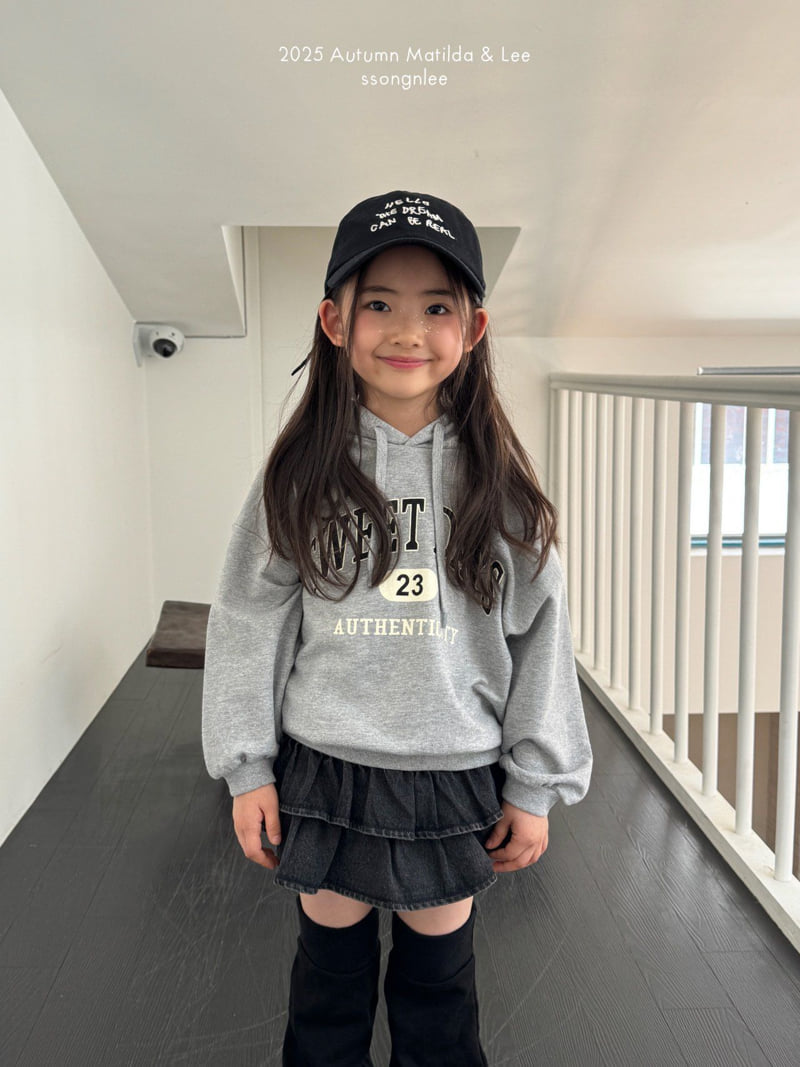 Matilda & Lee - Korean Children Fashion - #kidsshorts - Frill Denim Skirt - 4