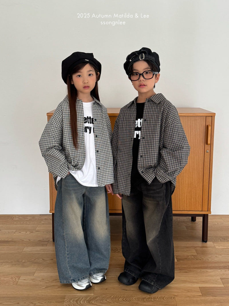 Matilda & Lee - Korean Children Fashion - #kidsstore - Classic Check Shirt - 3