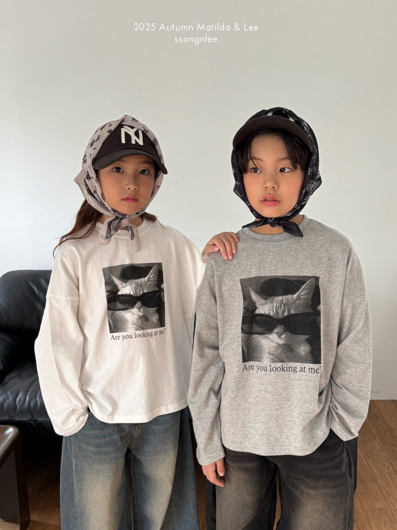 Matilda & Lee - Korean Children Fashion - #kidsstore - Sunglasses Cat Tee