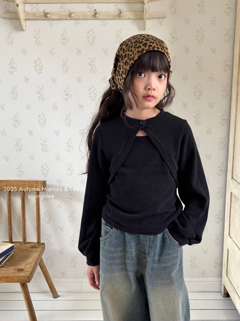 Matilda & Lee - Korean Children Fashion - #kidsstore - Button Bolero Knit - 10