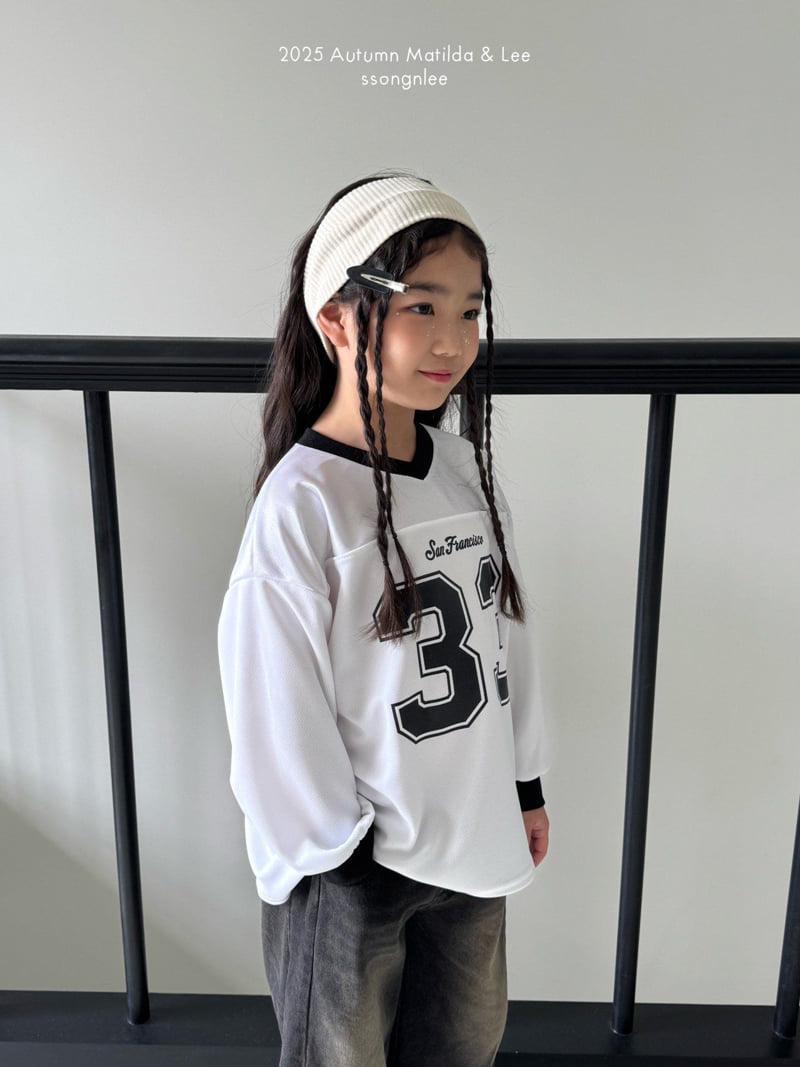 Matilda & Lee - Korean Children Fashion - #kidsstore - Number 33 Jersey Tee - 8