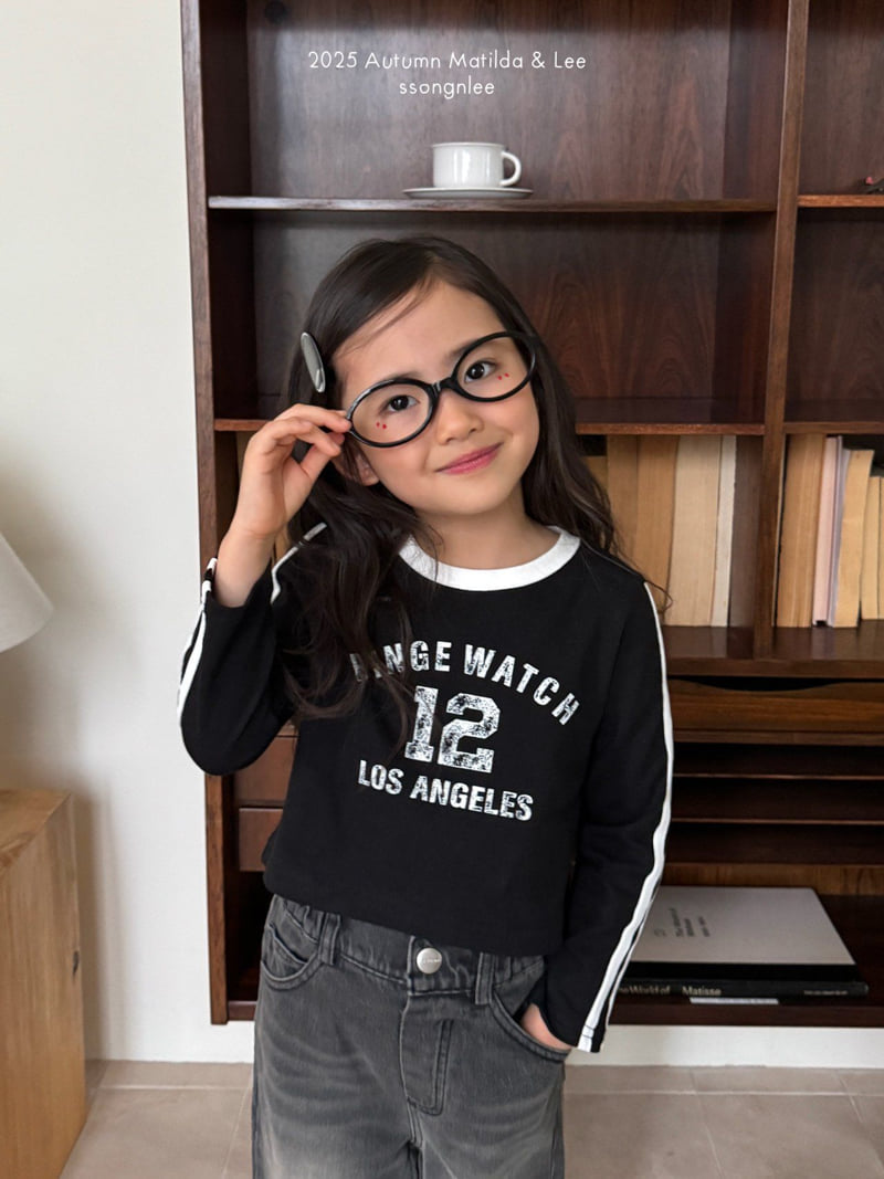 Matilda & Lee - Korean Children Fashion - #kidsstore - Vinky 12 Crop Tee - 12