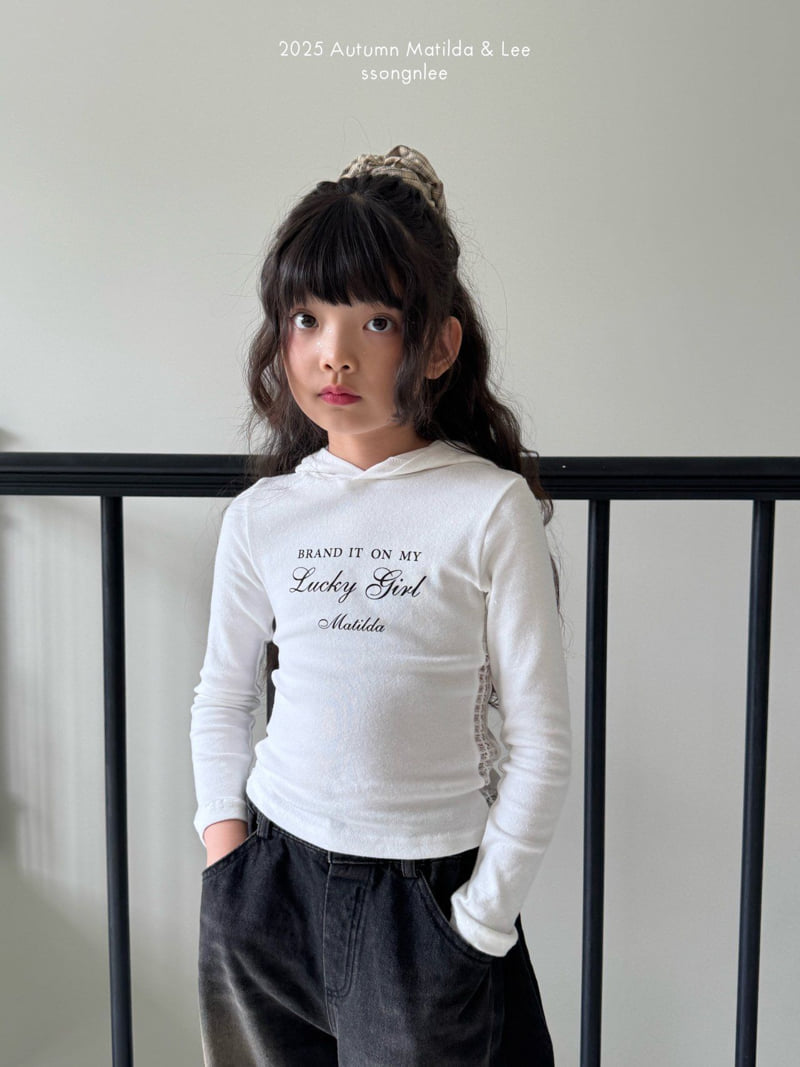 Matilda & Lee - Korean Children Fashion - #kidsstore - Lucky Girl Lace Hoodie - 11