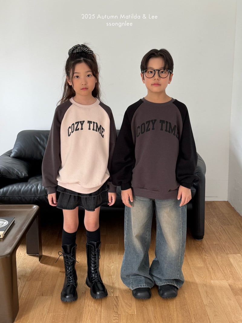 Matilda & Lee - Korean Children Fashion - #kidzfashiontrend - Cozy Time Sweatshirt - 5