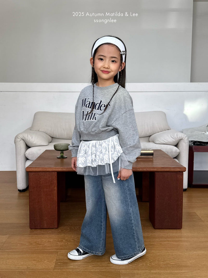 Matilda & Lee - Korean Children Fashion - #kidzfashiontrend - Flower Layered Wrap Skirt - 11