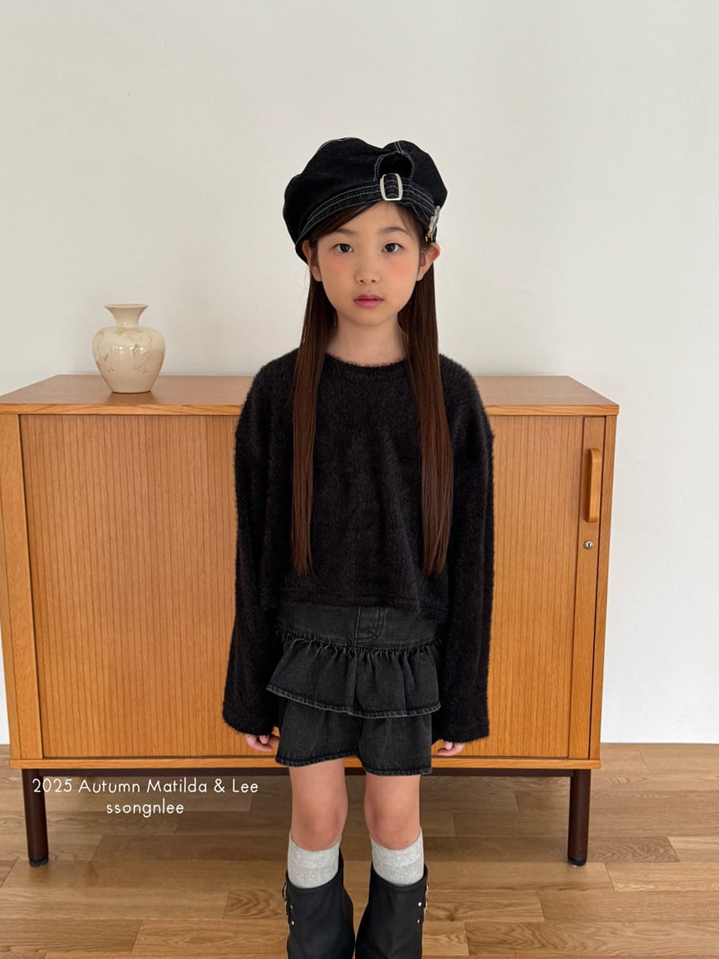 Matilda & Lee - Korean Children Fashion - #kidsstore - Boucle Crop Knit - 4