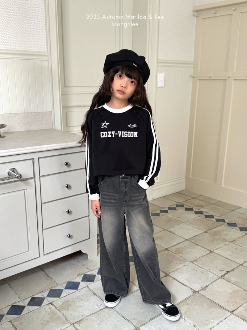 Matilda & Lee - Korean Children Fashion - #kidzfashiontrend - Crop Line Tee - 9