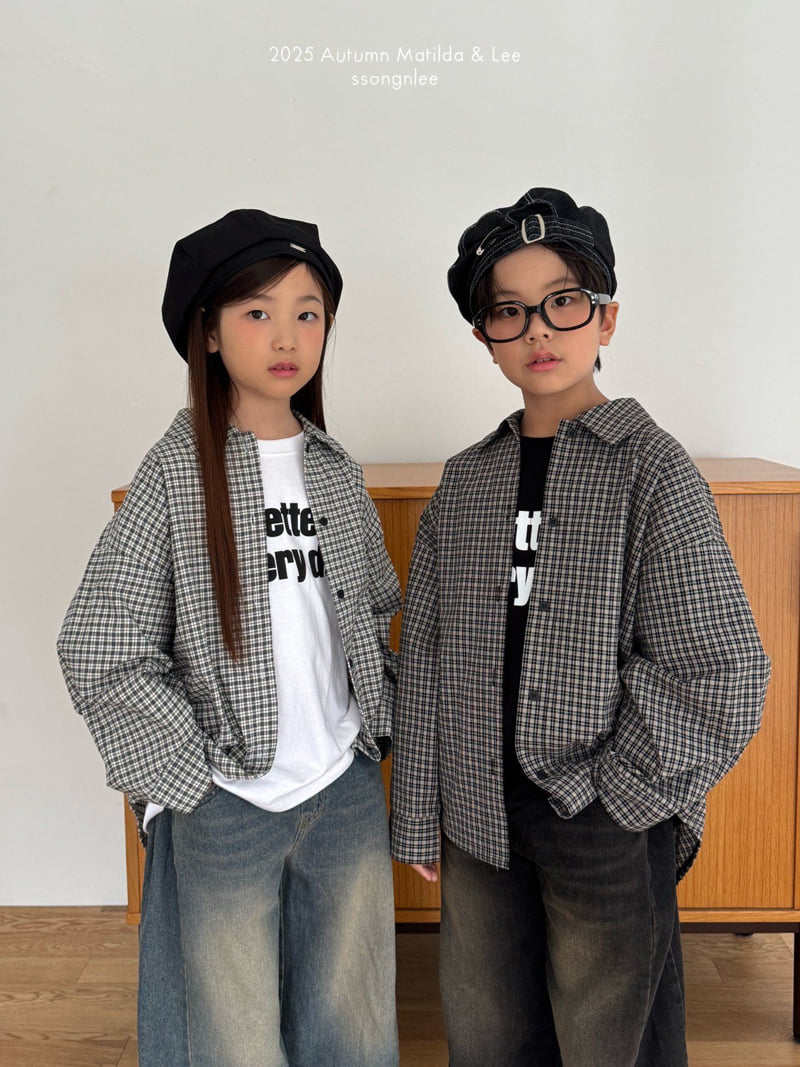 Matilda & Lee - Korean Children Fashion - #kidsstore - Classic Check Shirt - 4