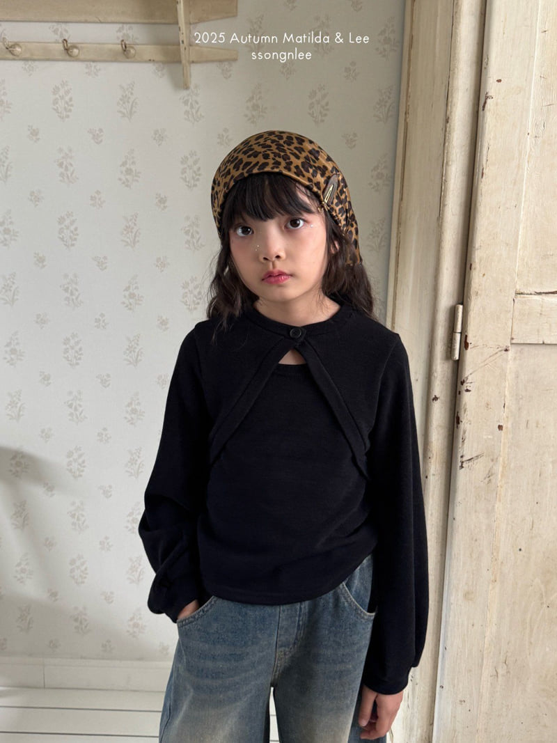 Matilda & Lee - Korean Children Fashion - #kidzfashiontrend - Button Bolero Knit - 11