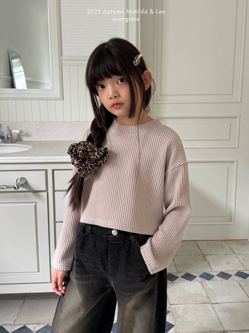 Matilda & Lee - Korean Children Fashion - #kidzfashiontrend - Ribbed Crop Knit - 12