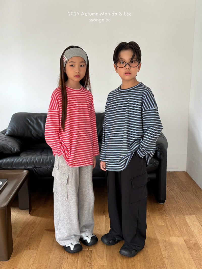 Matilda & Lee - Korean Children Fashion - #kidsstore - Cargo Jogger Pants - 4