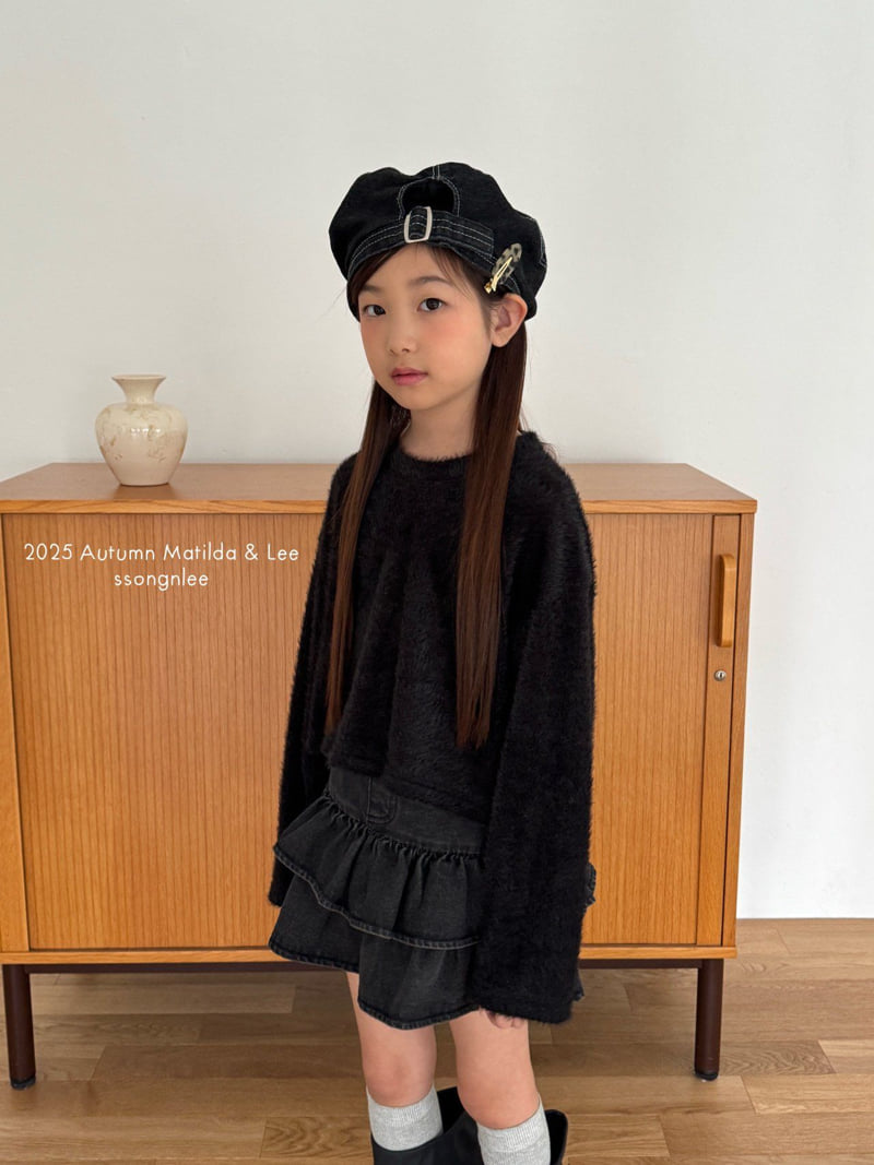 Matilda & Lee - Korean Children Fashion - #littlefashionista - Boucle Crop Knit - 6