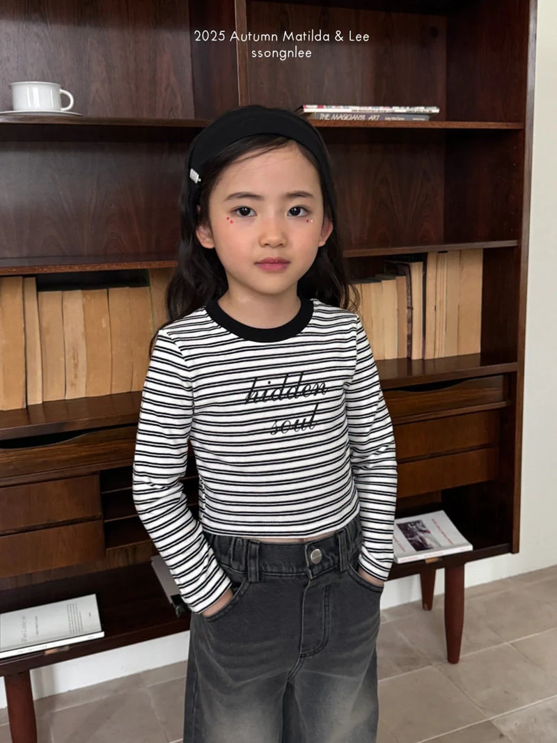 Matilda & Lee - Korean Children Fashion - #littlefashionista - Hidden Soul Crop Tee - 12