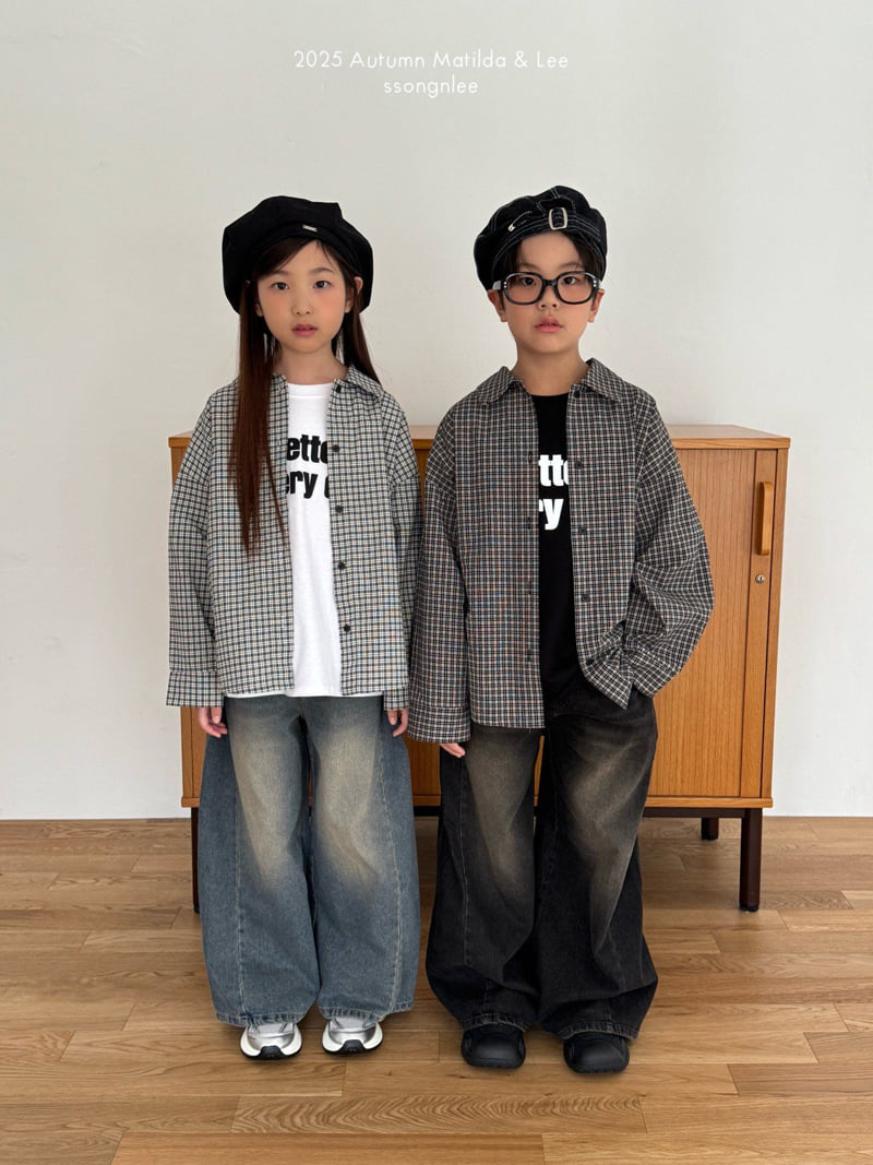 Matilda & Lee - Korean Children Fashion - #littlefashionista - Classic Check Shirt - 6