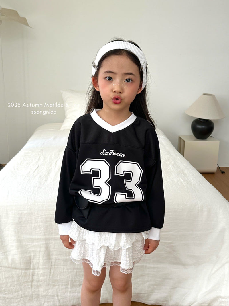 Matilda & Lee - Korean Children Fashion - #littlefashionista - Number 33 Jersey Tee - 11