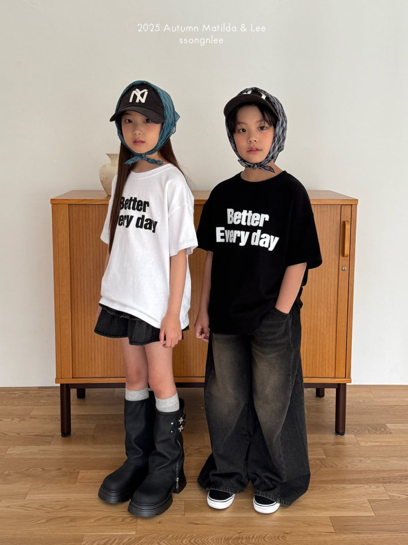 Matilda & Lee - Korean Children Fashion - #littlefashionista - Everyday Short Sleeve Tee - 9