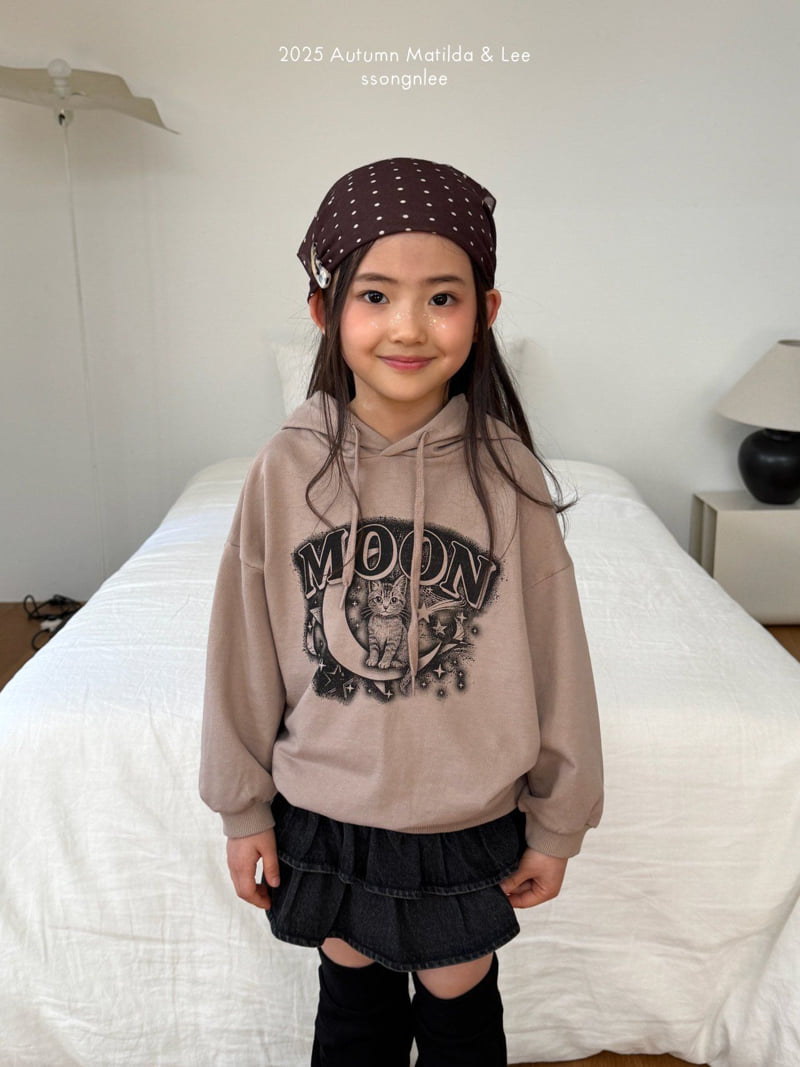 Matilda & Lee - Korean Children Fashion - #magicofchildhood - Moon Cat Hoodie