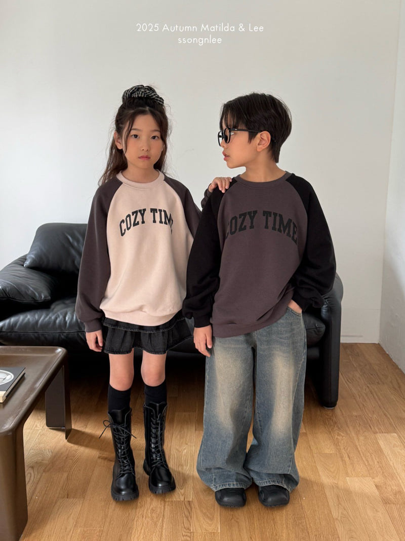 Matilda & Lee - Korean Children Fashion - #magicofchildhood - Cozy Time Sweatshirt - 8