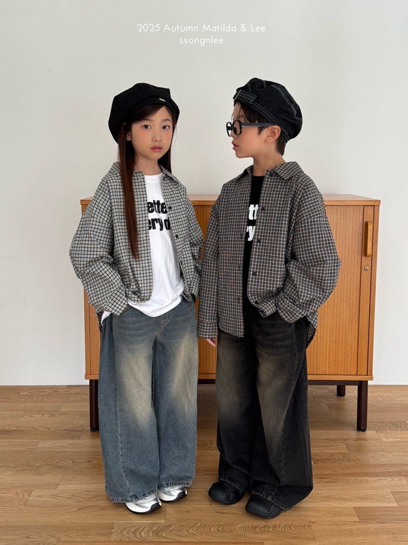 Matilda & Lee - Korean Children Fashion - #magicofchildhood - Classic Check Shirt - 7
