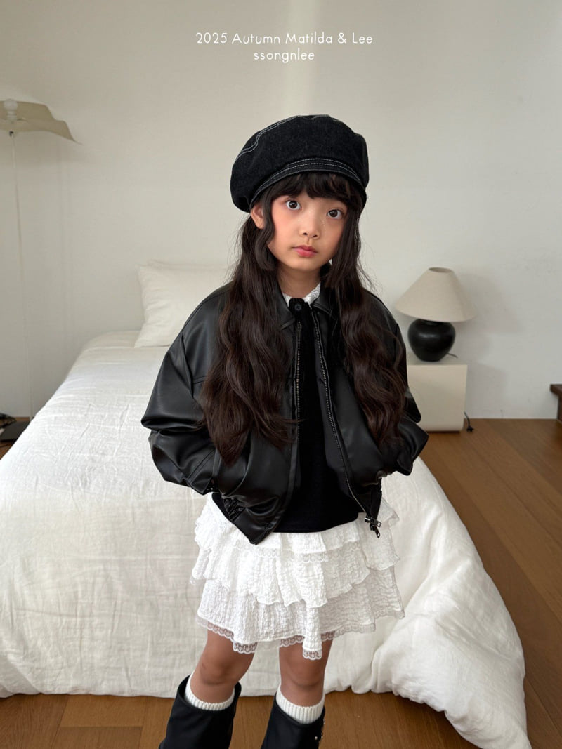Matilda & Lee - Korean Children Fashion - #magicofchildhood - Black Mood Jacket (Junior) - 3