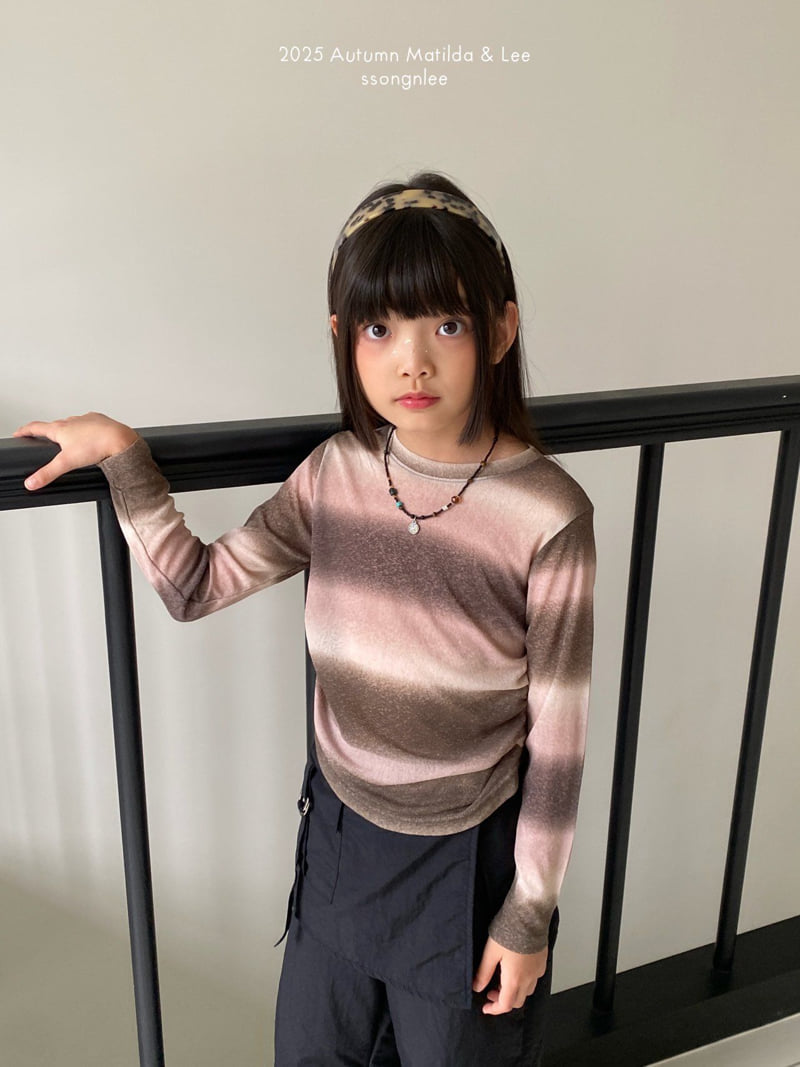 Matilda & Lee - Korean Children Fashion - #magicofchildhood - Gradation Shirring Tee - 11