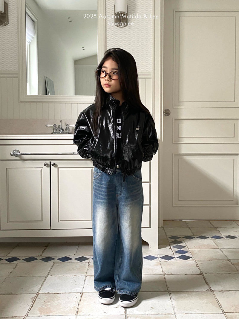 Matilda & Lee - Korean Children Fashion - #magicofchildhood - Shiny Wind Jumper - 6