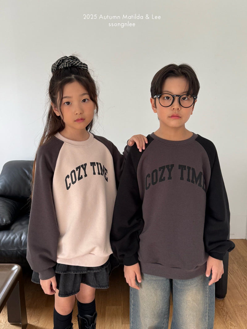Matilda & Lee - Korean Children Fashion - #minifashionista - Cozy Time Sweatshirt - 9