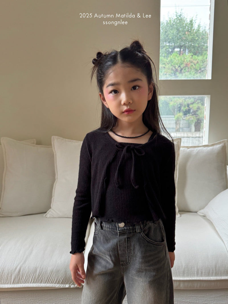 Matilda & Lee - Korean Children Fashion - #minifashionista - Together Cardigan Set - 10