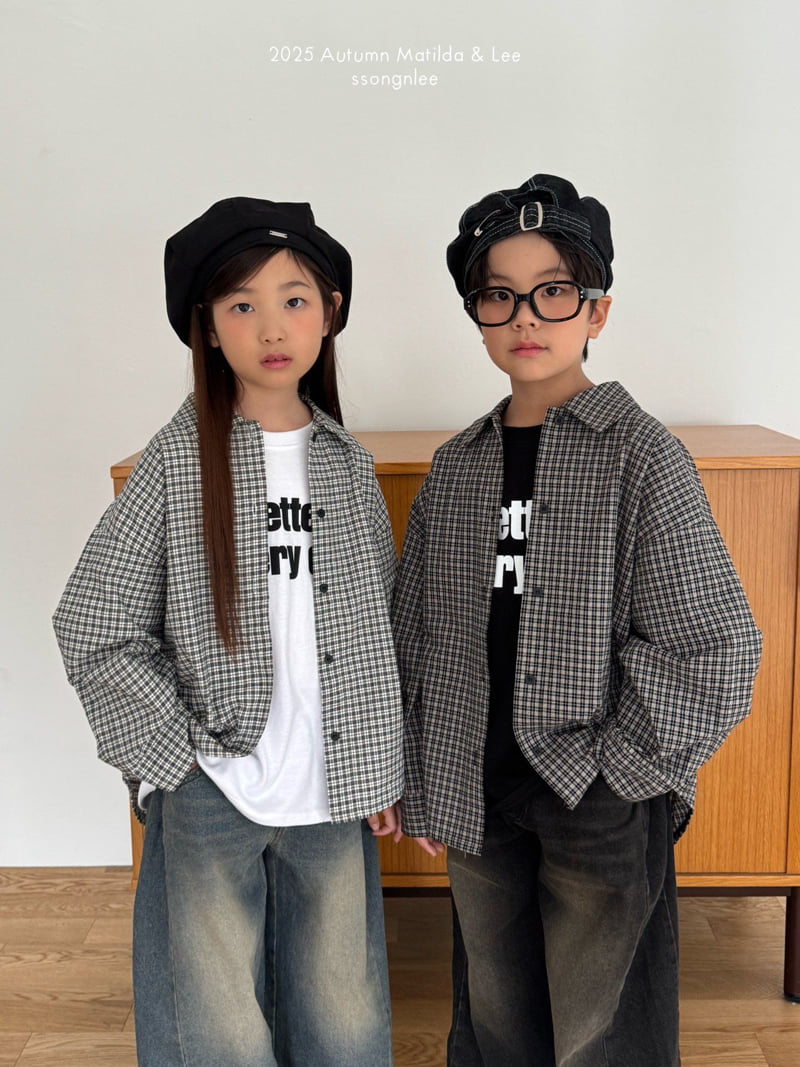 Matilda & Lee - Korean Children Fashion - #minifashionista - Classic Check Shirt - 8