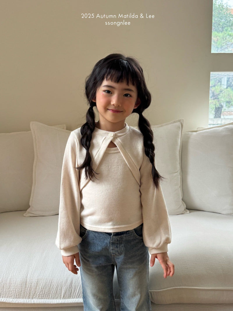 Matilda & Lee - Korean Children Fashion - #minifashionista - Button Bolero Knit
