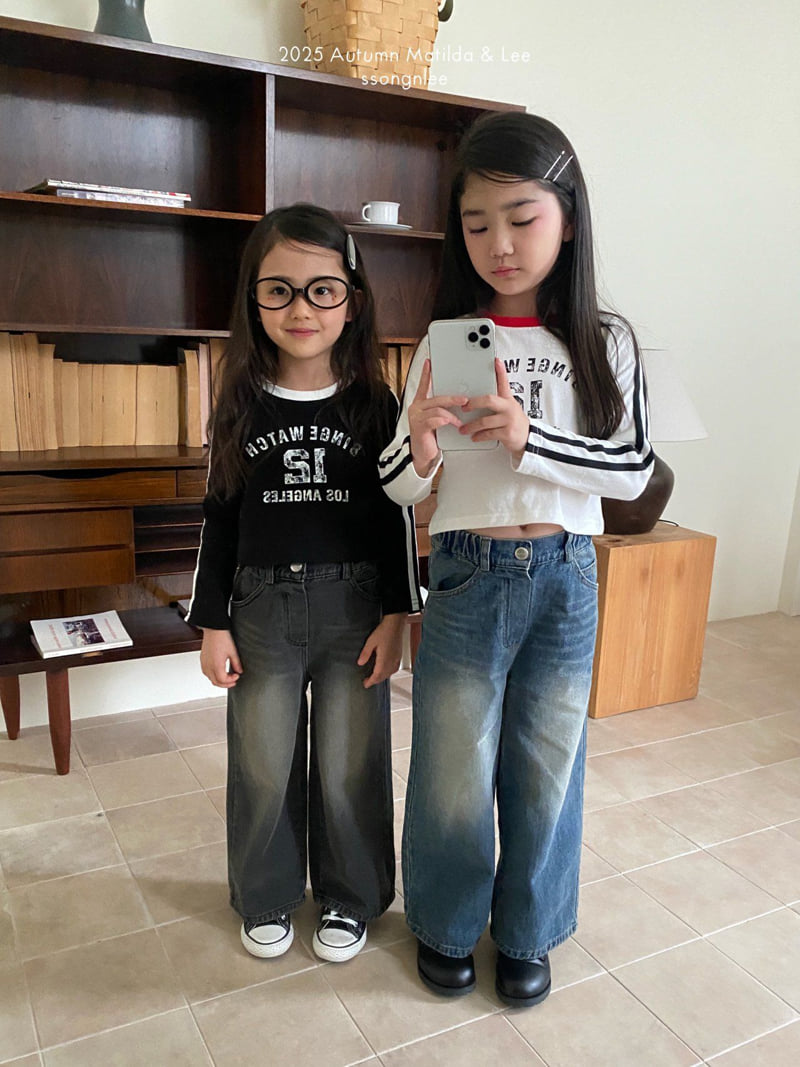 Matilda & Lee - Korean Children Fashion - #minifashionista - Vinky 12 Crop Tee