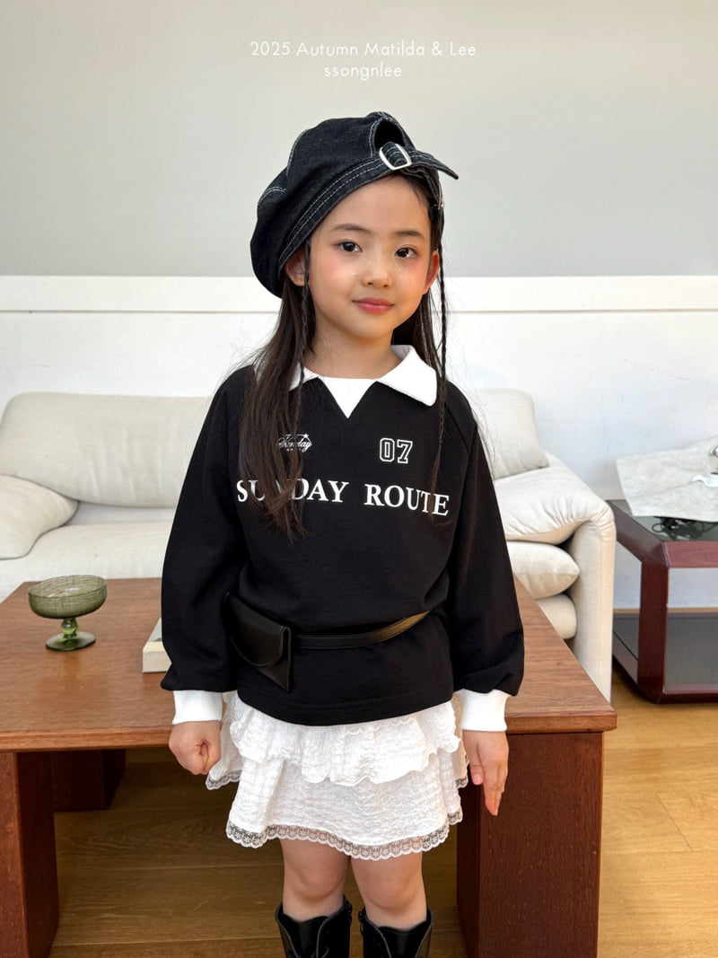 Matilda & Lee - Korean Children Fashion - #minifashionista - Autumn Lace Skirt - 9