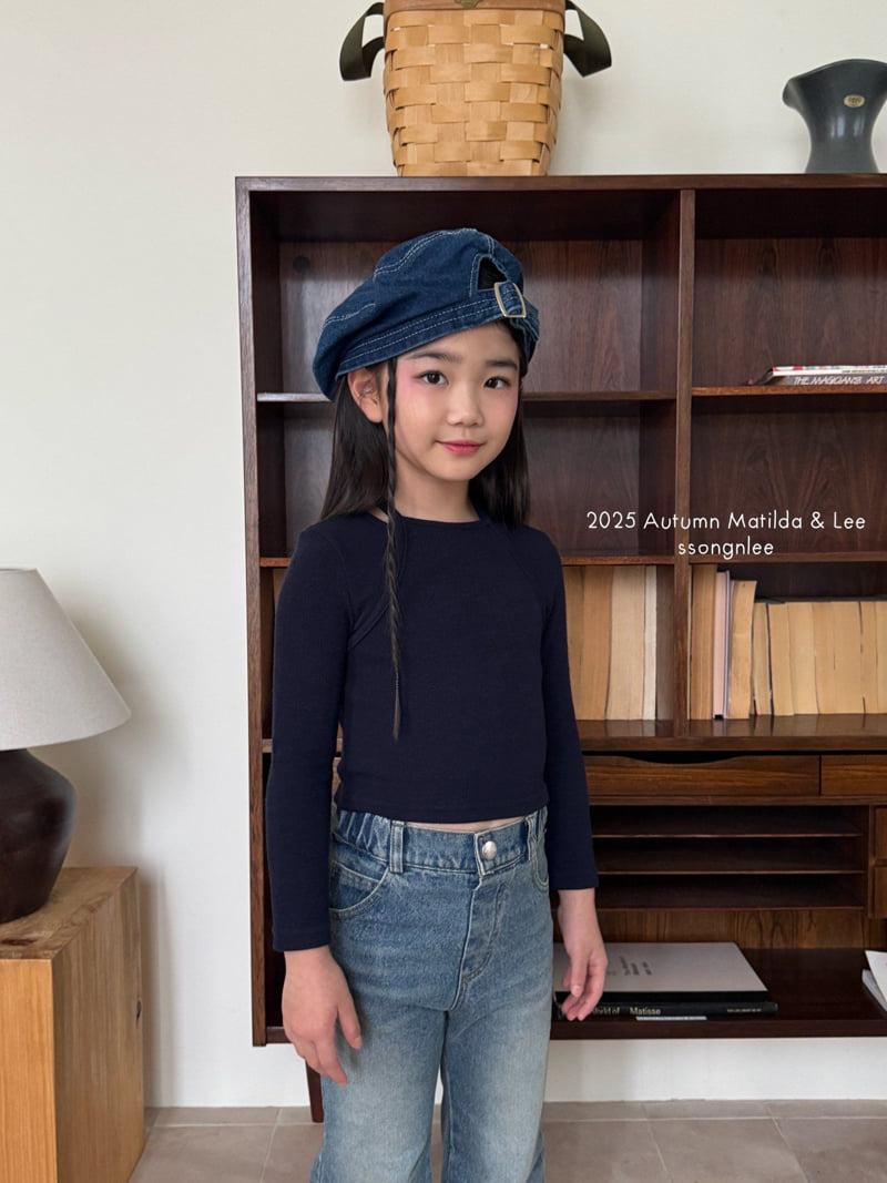 Matilda & Lee - Korean Children Fashion - #minifashionista - Twin Under-Up Knit Tee - 7
