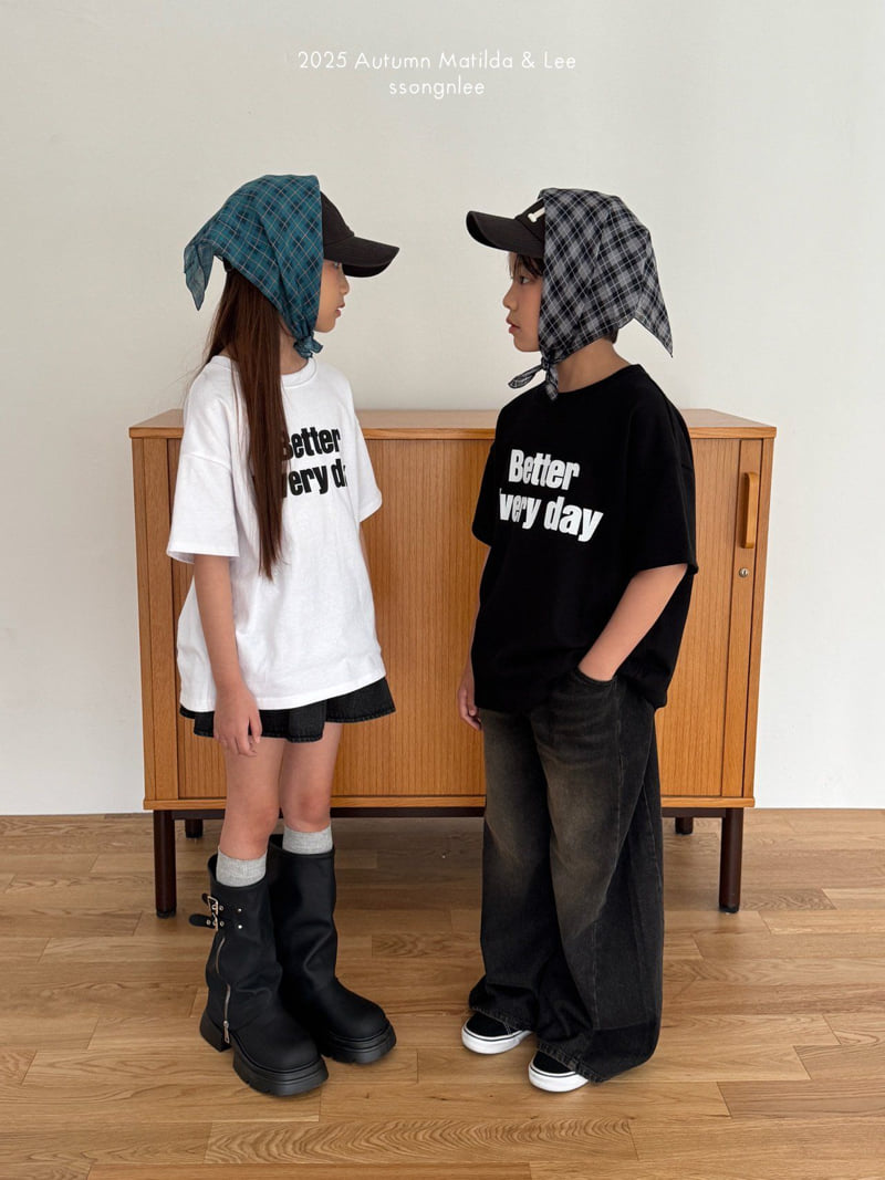 Matilda & Lee - Korean Children Fashion - #minifashionista - Everyday Short Sleeve Tee - 11