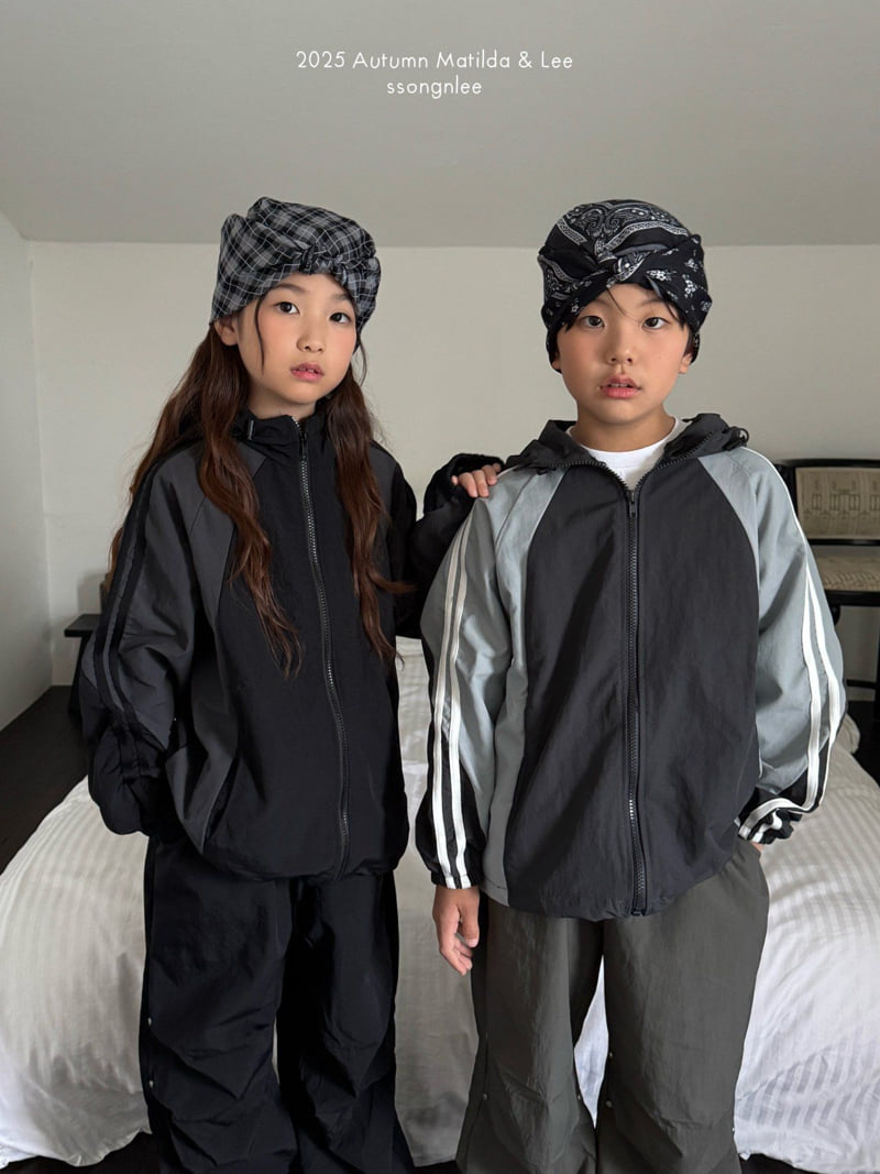 Matilda & Lee - Korean Children Fashion - #prettylittlegirls - Shift Wind Jumper - 8