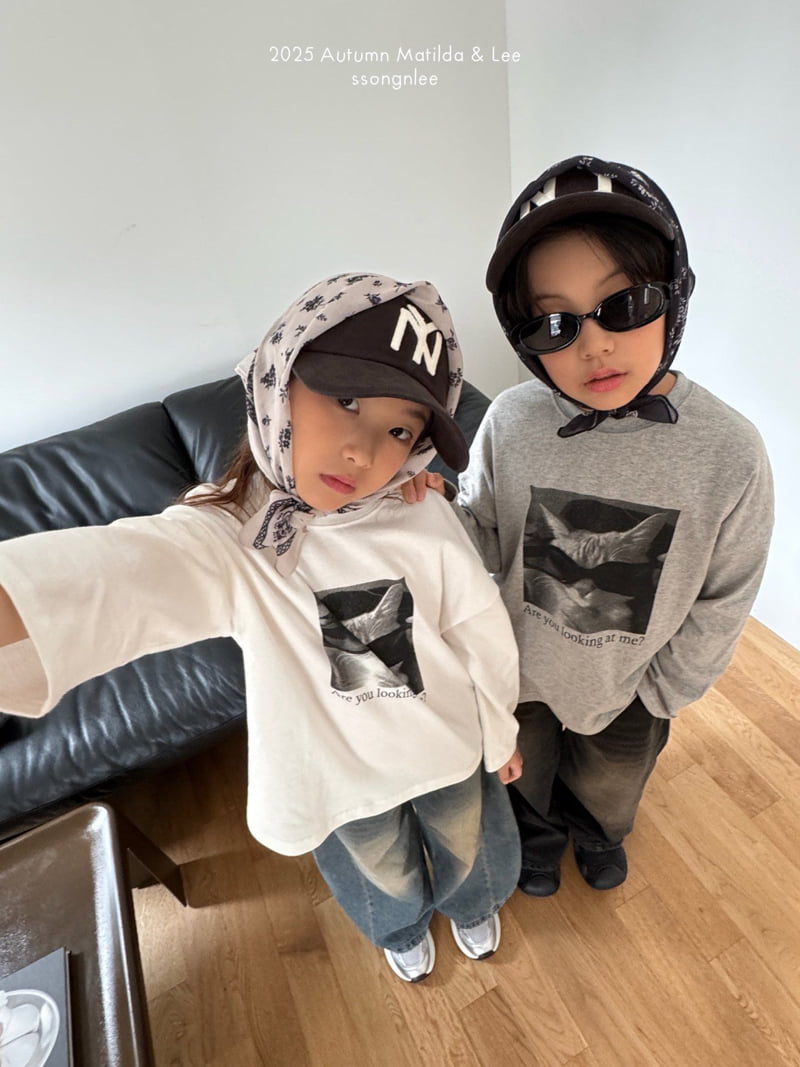 Matilda & Lee - Korean Children Fashion - #prettylittlegirls - Sunglasses Cat Tee - 7