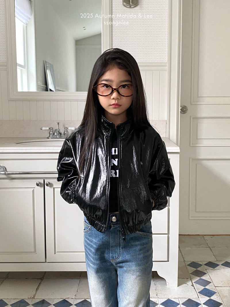Matilda & Lee - Korean Children Fashion - #prettylittlegirls - Shiny Wind Jumper - 8