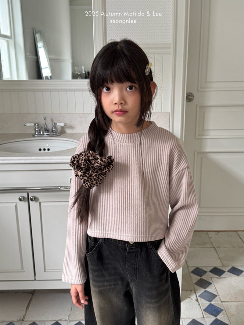 Matilda & Lee - Korean Children Fashion - #prettylittlegirls - Ribbed Crop Knit