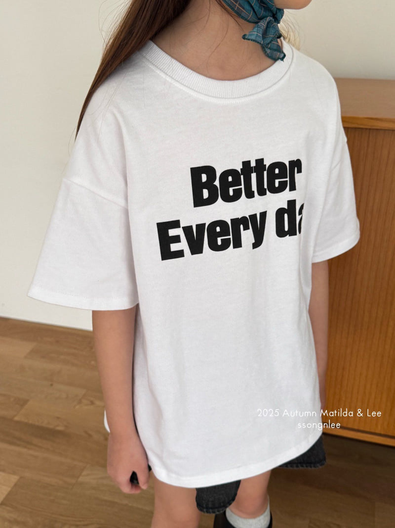 Matilda & Lee - Korean Children Fashion - #prettylittlegirls - Everyday Short Sleeve Tee - 12