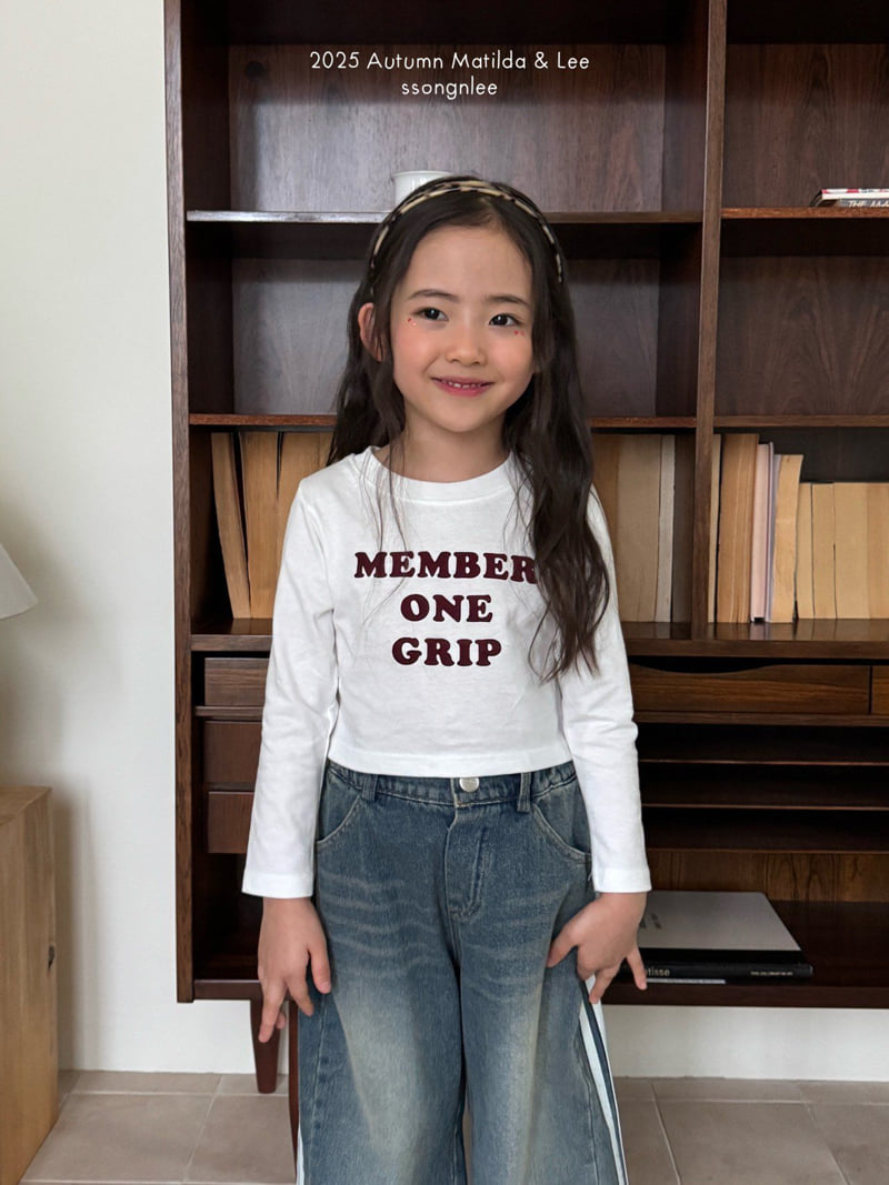 Matilda & Lee - Korean Children Fashion - #prettylittlegirls - Member Hooking Crop Tee - 10