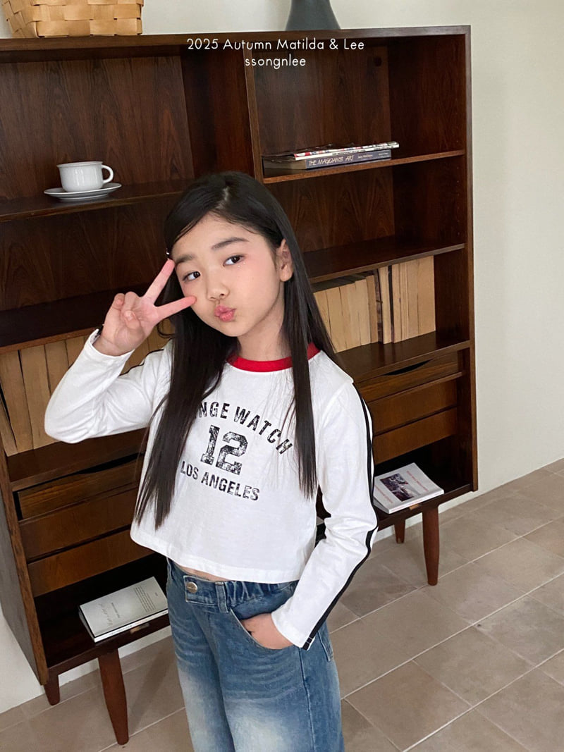 Matilda & Lee - Korean Children Fashion - #stylishchildhood - Vinky 12 Crop Tee - 5