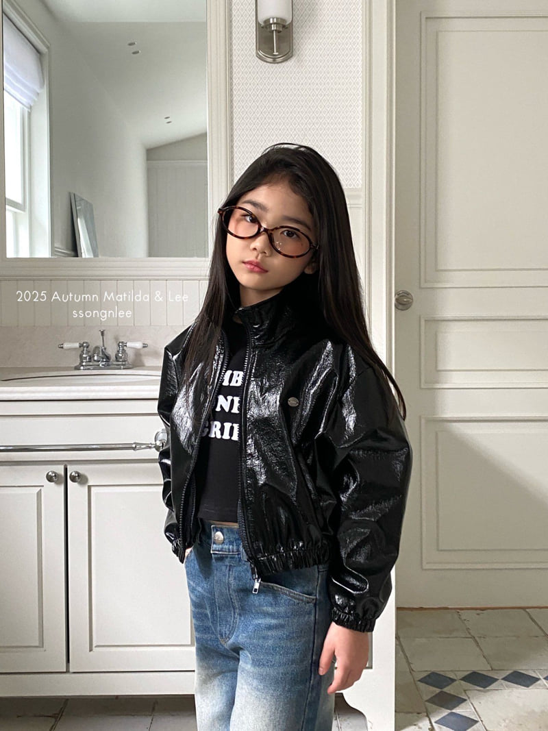 Matilda & Lee - Korean Children Fashion - #todddlerfashion - Shiny Wind Jumper - 9